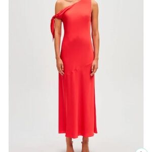 MISHA scarlet maxi dress NEVER WORN